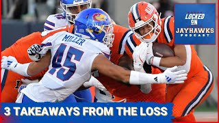 Three Takeaways from Kansas Jayhawks Football Loss to Illinois From Run Defense to the PlayCalls [upl. by Notled]