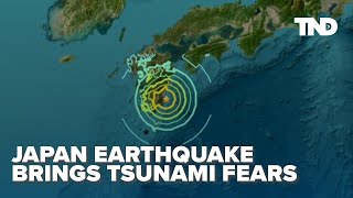 71 magnitude earthquake rocks Japan triggers tsunami advisory [upl. by Reinhardt865]