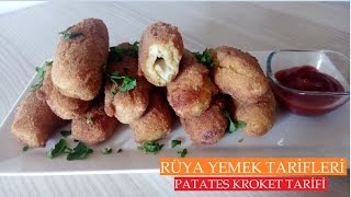 Patates Kroket Tarifi Farklı Kahvaltılık Tarifler [upl. by Oran811]