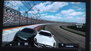 Best Buy Gran Turismo 5 Demo Mercedes SLS See Real time Damage [upl. by Egidius732]