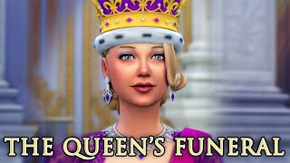 A ROYAL FUNERAL  The Sims 4 The Royal Family  S2 Part 91 [upl. by Mcgrody]