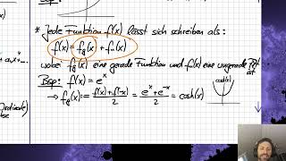 Potenzreihen  Teil 91  Gerade und ungerade Funktionen und deren Potenzreihen [upl. by Alexine]