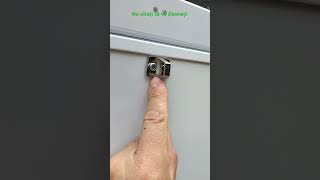 Montaj mâner Lada frigorifica Heinner HCF287CNHE refrigerator handle assembly [upl. by Nnoryt410]