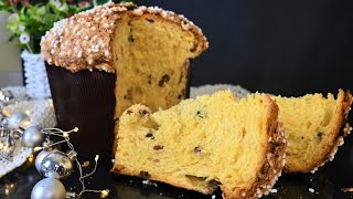 Panettone con biga  SOFFICE E DELIZIOSO [upl. by Carlick]