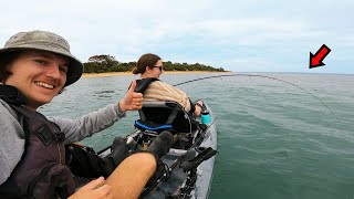 Insane Kayak Fishing with GIANTS Everywhere [upl. by Atiuqel]