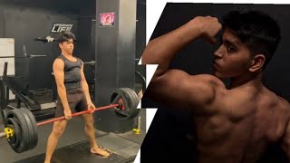 BULKMAXXING BACK DAY WORKOUTgym bodybuilding explore video fitness gymmotivation subscribe [upl. by Oberstone]