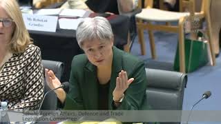 Senate Estimates  Foreign Affairs Defence and Trade Full [upl. by Ashman]