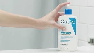 Comment utiliser le Lait Hydratant CeraVe [upl. by Aramenta]