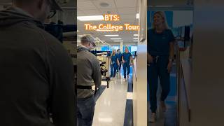 🎬 Take a peek behind the scenes as our MWU students film for The College Tour on Amazon Prime 🎥✨ [upl. by Pandich]