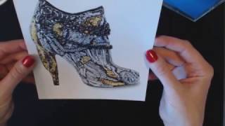 ASMR Whisper  Design Shoe PageADay Calendar  Southern Accent [upl. by Bilski654]