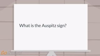 What is the Auspitz sign [upl. by Amsirhc884]