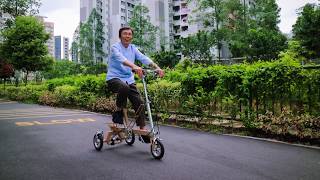 The Tricycle for anyone who cannot cycle  CarryAll Adult Foldable Tricycle Review  Mighty Velo [upl. by Averil]