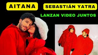 AITANA y SEBASTIÁN YATRA JUNTOS en VIDEO grabado en ISLANDIA Akureyri [upl. by Budworth]