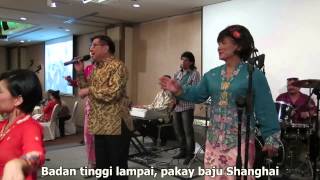 Peranakan Song  Nyonya Baju Shanghai with subtitles [upl. by Riffle]