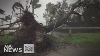 Cyclone Debbie smashes into Queensland coast [upl. by Zubkoff103]