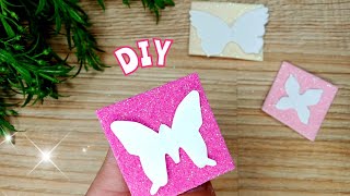 How to make a Butterfly From Foamiran🦋 Tutorial 2 Ideas [upl. by Aloz846]