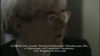 Andy Warhol interviews Steven Spielberg [upl. by Myrlene]