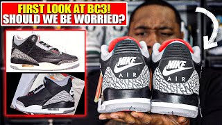 FIRST LOOK AIR JORDAN 3 OG BLACK CEMENT 2024 ARE THESE MANDATORY [upl. by Eimot620]