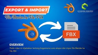 Cara Export dan Import File Blender ke File FBX model blender 3d [upl. by Pease]