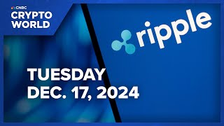 XRP rises nearly 4 as Ripple launches RLUSD stablecoin CNBC Crypto World [upl. by Aihsyt]