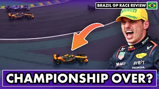 2024 Brazilian Grand Prix Race Review  P1 Podcast [upl. by Campbell986]