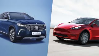 Togg T10X V2 vs Tesla Model Y [upl. by Mert]