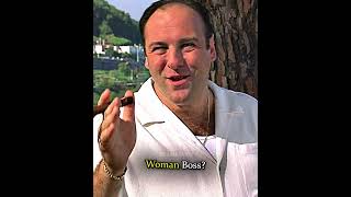 quotWoman Bossquot 🤣  The Sopranos S2E4 Shorts [upl. by Aisile]