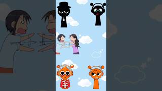 a team Incredibox sprunki vs a team insideout 2incredibox sprunki [upl. by Eikram]