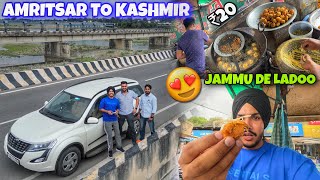 Kashmir De Safar Te Nikal Gye 😍 JAMMU Da Famous Street Food Laddu [upl. by Ever]