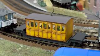 My The Rapido trains Titfield Thunderbolt now fitted with tramfabriek magnoled coach lights running [upl. by Lodovico910]