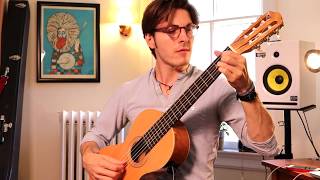 Legnani Caprice 2 on a 19th century guitar [upl. by Ahsemik]