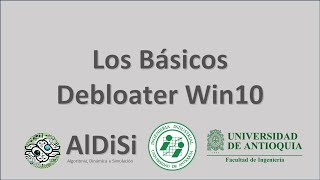 Debloater Win10  Quitar Software Adicional de Microsoft [upl. by Yenahc658]