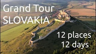 GRAND TOUR SLOVAKIA  THE BEST OF SLOVAKIA  VLOG 1 [upl. by Eey]