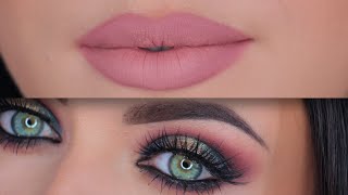 New Years Eve Smokey Sparkly Makeup Tutorial [upl. by Ardnajela]