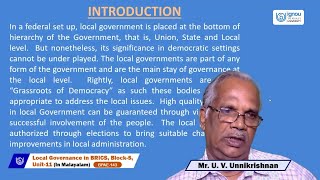 Local Governance in BRICS [upl. by Nilecoj352]