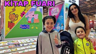 EFE VE EMİR İLE EĞLENCELİ KİTAP FUARI VLOG [upl. by Coates]