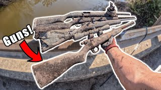 Sniper Rifles Found Magnet Fishing [upl. by Anirav39]