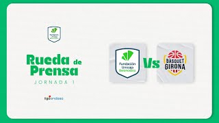 Rueda de Prensa Post Partido Unicaja vs Bàsquet Girona [upl. by Primrosa]