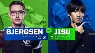 Bjergsen vs Jisu  Semifinals  1v1 Tournament  2017 AllStar Event [upl. by Etteniuq]