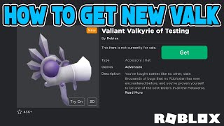 How To Be a QA Tester On ROBLOX  How To Get VALIANT VALKYRIE FOR FREE 2021 [upl. by Norford]