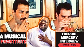 Freddie Mercury Interview Musical Prostitute FULL INTERVIEW REACTION [upl. by Caundra]