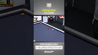 Rising Star billiards 3cushion [upl. by Tenney]