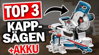 TOP 3 AKKU KAPPSÄGEN 2024  Die Besten Akku Kapp und Gehrungssägen im Vergleich [upl. by Ladnyk]