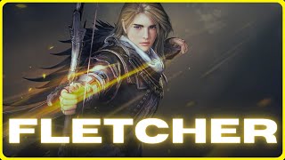 Black Desert Mobile FLETCHER PVP GAMEPLAY HIGHLIGHTS [upl. by Eltsyrhc761]