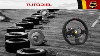 Tutoriel 20 Thrustmaster T300 Changer volant 599XX Evo 30 FR ᴴᴰ [upl. by Celia71]