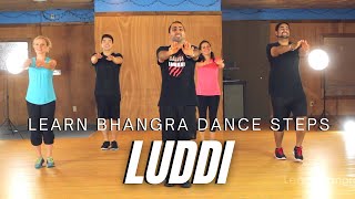 Learn Bhangra Dance Online Tutorial For Beginners  Luddi Step By Step  Lesson 14 [upl. by Aklog]