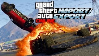 GTA ONLINE IMPORTEXPORT DLC Обзор обновления [upl. by Ruamaj]