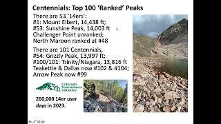 Climbing the Centennials of Colorado [upl. by Puett]