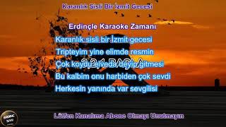 Taylan Kaya  Karanlık sisli bir izmit gecesi Karaoke [upl. by Georgeanna888]