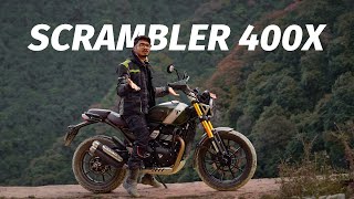 Perfect Value For Money Bike  TRIUMPH Scrambler 400X In Nepal  Different than Speed 400 [upl. by Adnyleb]